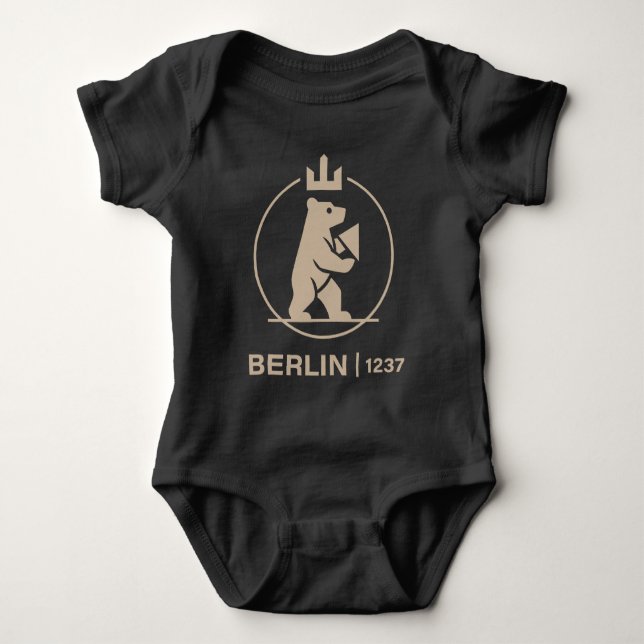 Body Para Bebê Berlim Alemanha Europa (Frente)