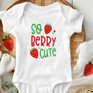 Body Para Bebê Berry Cute