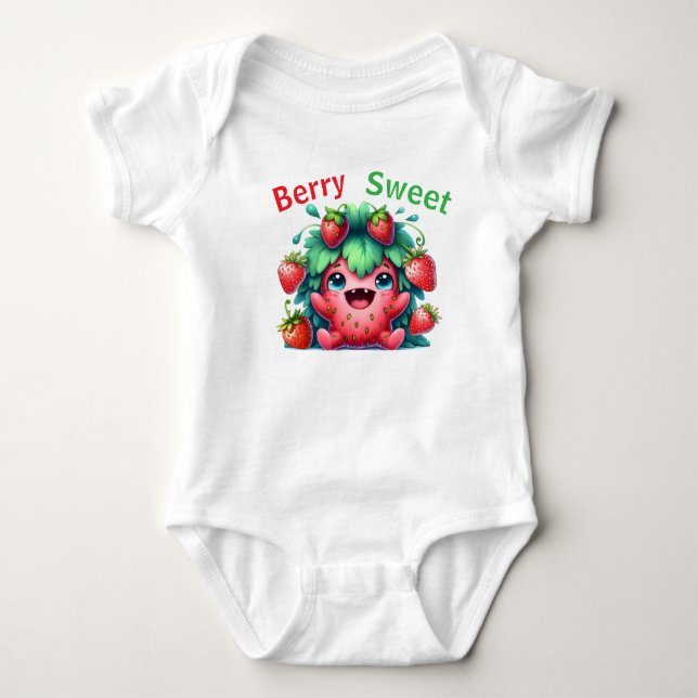 Body Para Bebê Berry Swery (Frente)