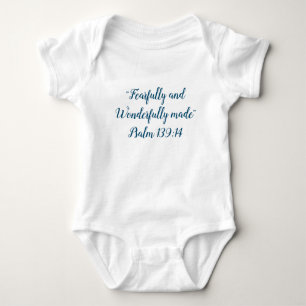 Body Para Bebê Bíblia Cristã Verso Bebê Bodô