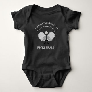Body Para Bebê Bicho de Bebê de Picleball Jersey