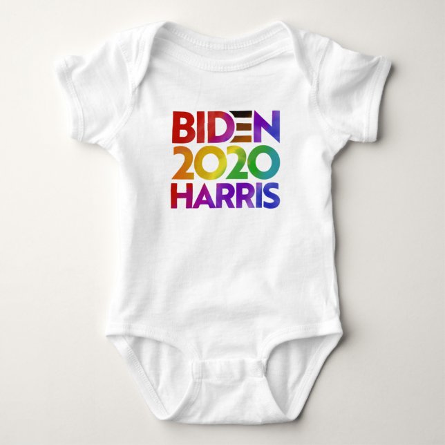 Body Para Bebê Biden Harris 2020 Baby Romper (Frente)