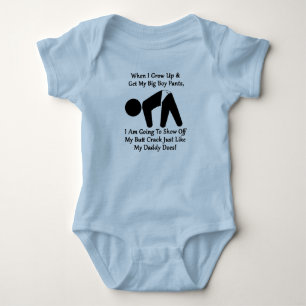 Body Para Bebê Big Boy Pants Baby Outdoor