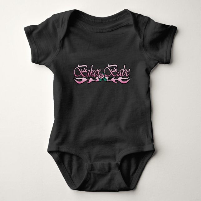 Body Para Bebê Biker Babe (Frente)