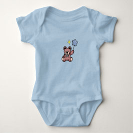Body Para Bebê Birthday Boy Teddy Bear