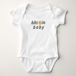 Body Para Bebê Bitcoin Baby Bodysuit