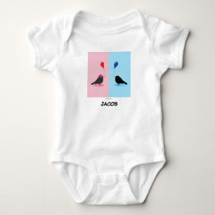 Body Para Bebê Blackbird Encontrando Sua Outra Metade