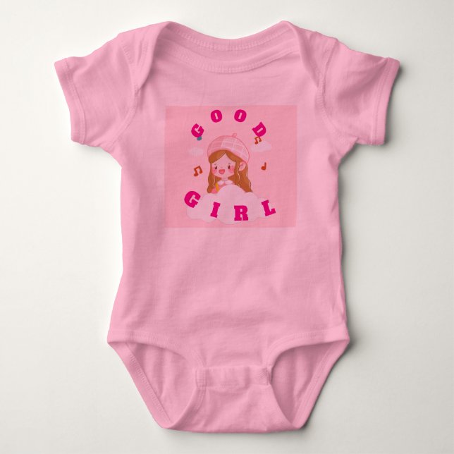 BODY PARA BEBÊ BOA GAROTA (Frente)
