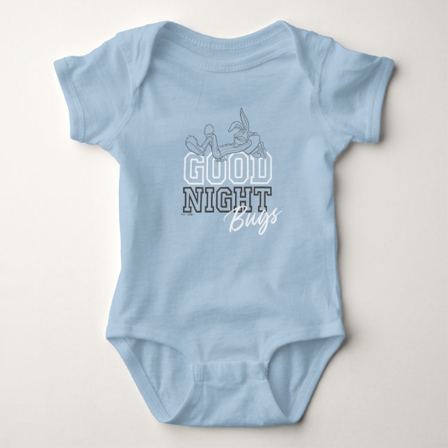 Body Para Bebê Boa Noite BUGS BUNNY™ (Frente)