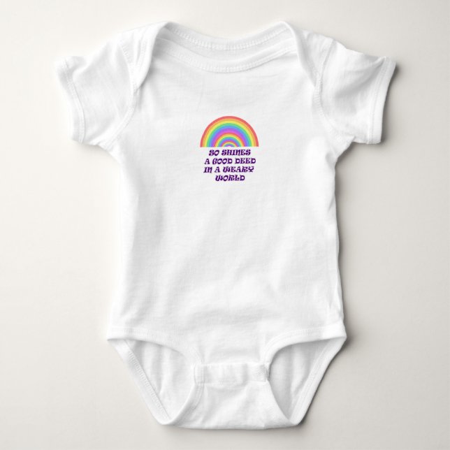 Body Para Bebê Boa vida (Frente)