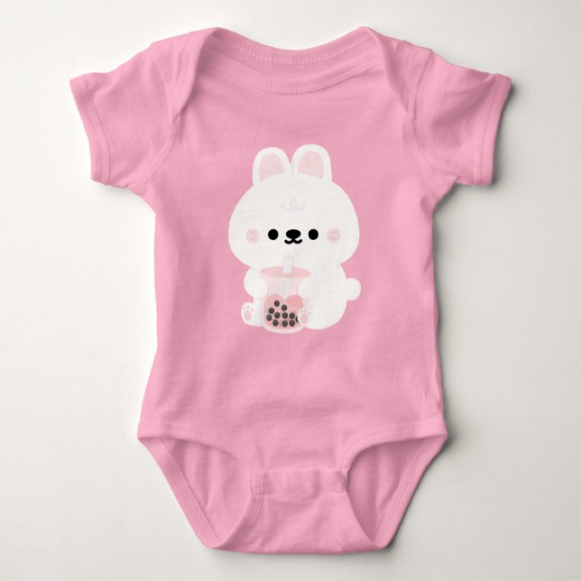 Body Para Bebê Boba Bunny (Frente)