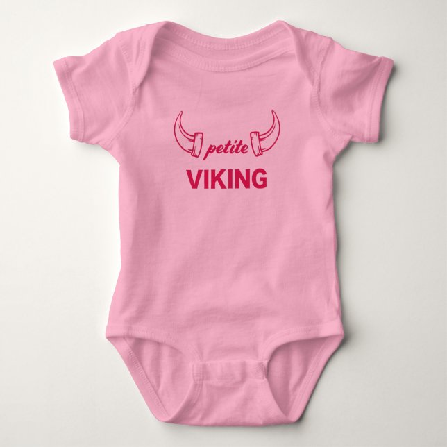Body Para Bebê Bodie fille Petite Viking (Frente)