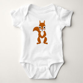 Body Para Bebê Body Bodysuit de Bebê com design Kawaii de Esquilo