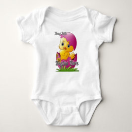 Body Para Bebê Body Bodysuit de Bebê Frango Chocando