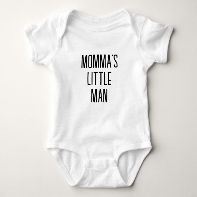Body Para Bebê Body Bodysuit do PEQUENO DO MOMMA (Frente)