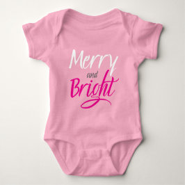 Body Para Bebê Body Bodysuit para Bebê: Alegre e Brilhante (rosa)