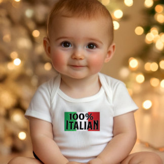 Body Para Bebê Body de Bebê 100% Italiano - Orgulho da Herança