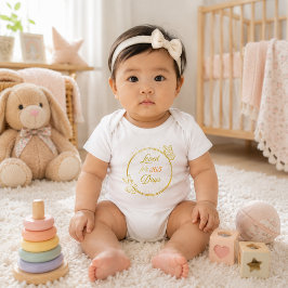 Body Para Bebê Body de bebê 'Amado por 365 Dias' menina