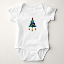 Body Para Bebê Body de Bebê Árvore de Natal e Presentes