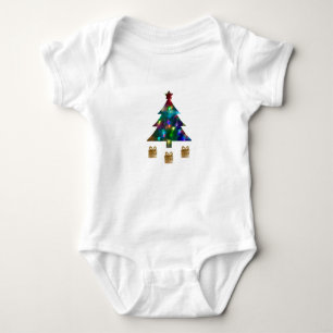 Body Para Bebê Body de Bebê Árvore de Natal e Presentes