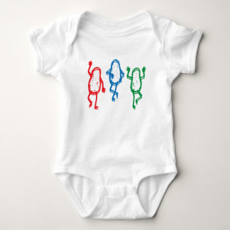 Body Para Bebê Body de Bebê Batatas Dançantes – Divertido e Jovia