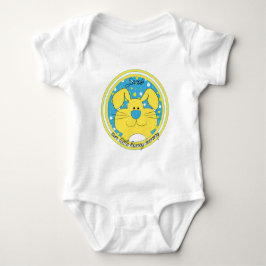 Body Para Bebê Body de Bebê "Blue Honey Bunny" de Hanukkah