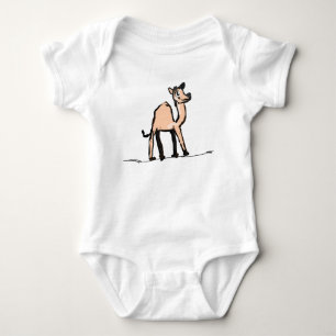 Body Para Bebê Body de Bebê Camelo de Desenho Animado Fofo