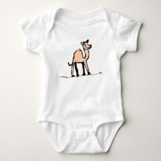 Body Para Bebê Body de Bebê Camelo de Desenho Animado Fofo
