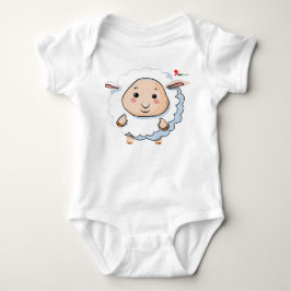 Body Para Bebê Body de Bebê Carneirinho Adorável