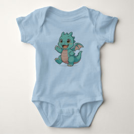 Body Para Bebê Body de Bebê Charme do Pequeno Dragão