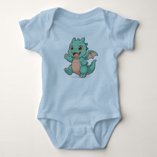 Body Para Bebê Body de Bebê Charme do Pequeno Dragão