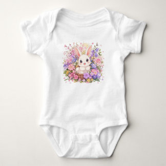 Body Para Bebê Body de Bebê Coelho Fofo