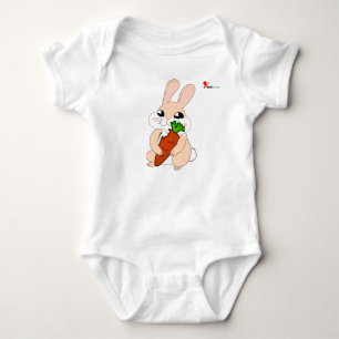 Body Para Bebê Body de Bebê Coelho Saltitante 