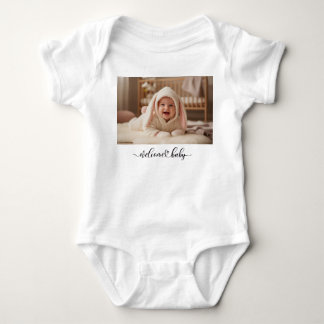 Body Para Bebê Body de Bebê com Foto Personalizada