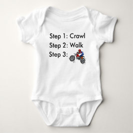 Body Para Bebê Body de Bebê Crawl Walk Dirt Bike Motocross