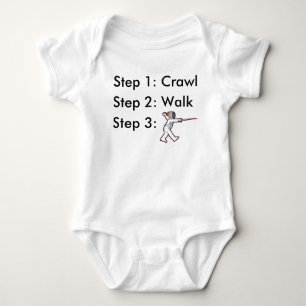 Body Para Bebê Body de Bebê de Esgrima