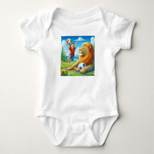 Body Para Bebê Body de Bebê de Futebol Marroquino. Design de Orgu