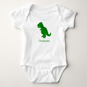 Body Para Bebê Body de Bebê Design T-Rex Dinossauro