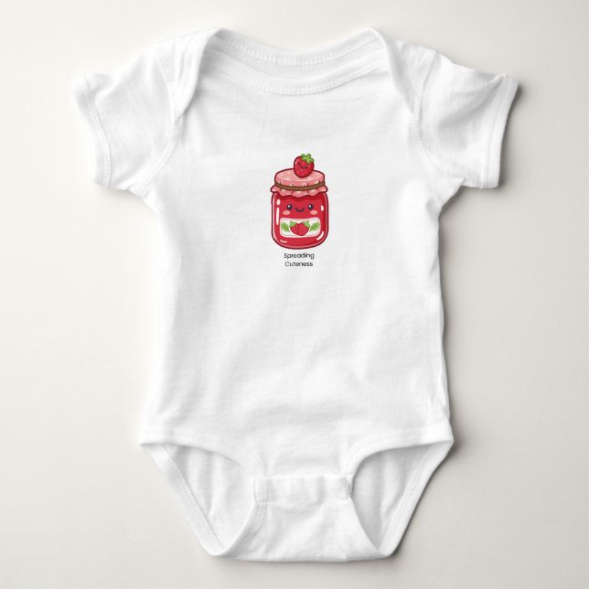 Body Para Bebê Body de Bebê Jantar de Doçura Espalhando - F (Frente)