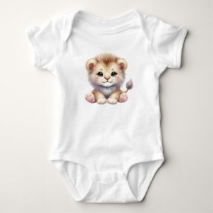 Body Para Bebê Body de Bebê Leãozinho Bebê