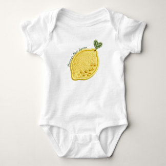 Body Para Bebê Body de Bebê Limão