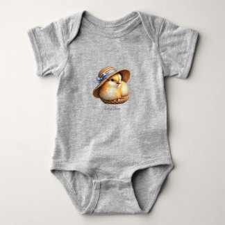 Body Para Bebê Body de Bebê Little Chick Blue Ribbon