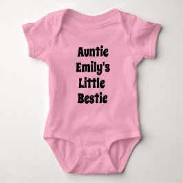 Body Para Bebê Body de Bebê Melhor Amiguinha da Tia Personalizada