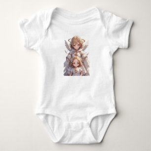 Body Para Bebê Body de Bebê Menina Anjo da Guarda