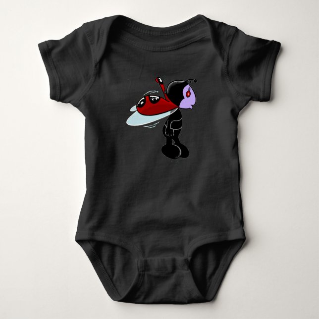 Body Para Bebê Body de Bebê Mizz Ladybug (Frente)