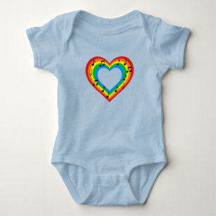 Body Para Bebê Body de Bebê Música é Amor