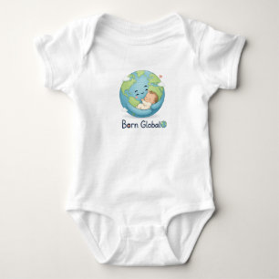 Body Para Bebê Body de Bebê "Nascido Global"