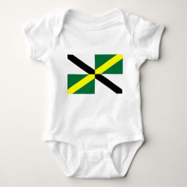 Body Para Bebê Body de bebê patriótico com a bandeira de Monterey