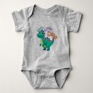 Body Para Bebê Body de Bebê Pequeno Dinossauro de Deus