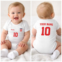 Body de Bebê Personalizado da Croácia
